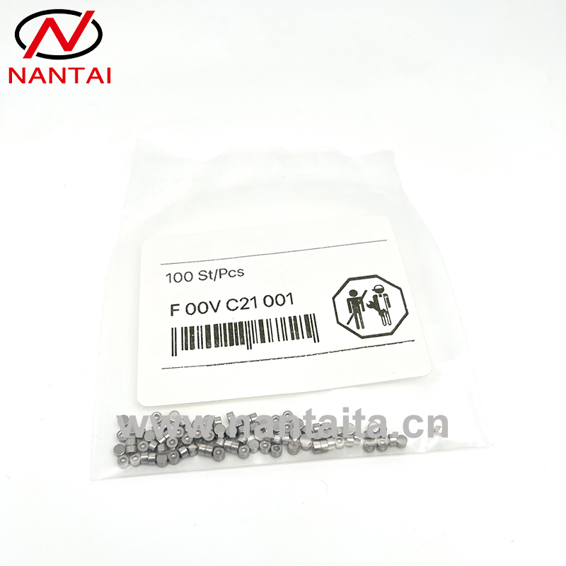 F00V C21 001 Fuel Injector Ball Seat F00VC21001 and Valve Seat F 00V C21 001 Fit for 0445120### Injector Steel Ball Seat