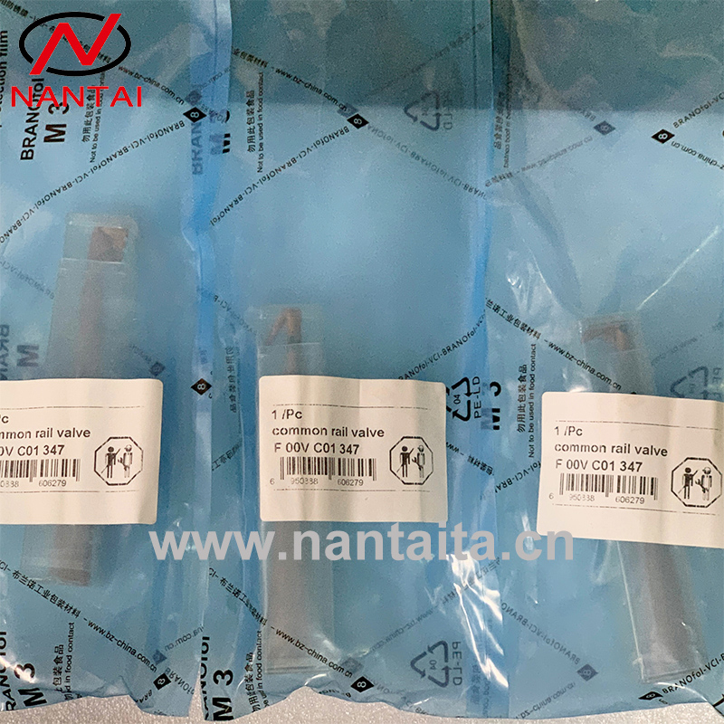 F00VC01347 BOSCH Common Rail Injector Control Valve  F 00V C01 347 for Injector 0445110255 0445110256 0445110319